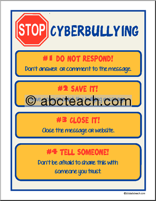 Poster: Stop Cyberbullying