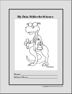 Data Cover: My Data Folder for Science B&W