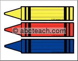 Desk Tag: Crayon (color)