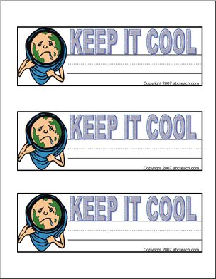 Desk Tag: Keep It Cool
