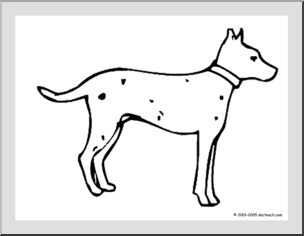 Coloring Page: Dog 1