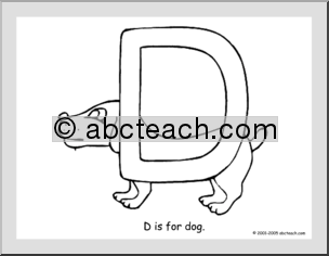 Coloring Page: Dog 2
