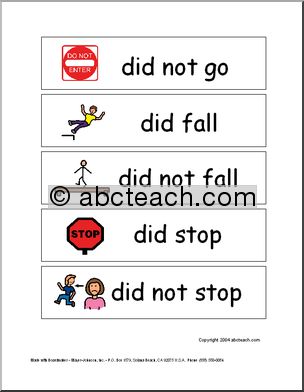 Word Wall: Sight Word Phrases (pictures) (set 3)
