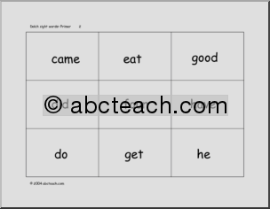 Dolch Words (set 2)’ Flashcards