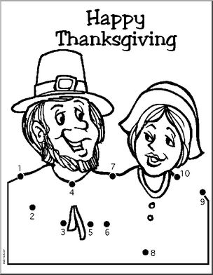 Dot to Dot: Happy Thanksgiving (to 10)