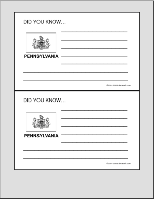 Did You Know? Pennsylvania