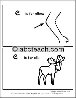 E Words’ ABC Booklet