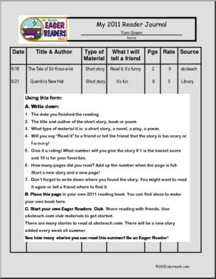 Learning Clubs: Eager Readers Club Materials (upper elem/middle)