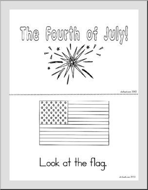 Early Reader: July Fourth (b/w) (primary)