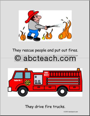 Early Reader: Firefighters (color)