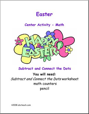 Easter – Subtract and Connect Learning Center