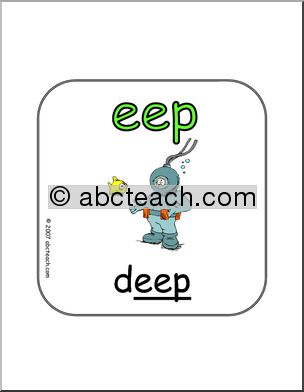 Word Family – EEP Words Sign