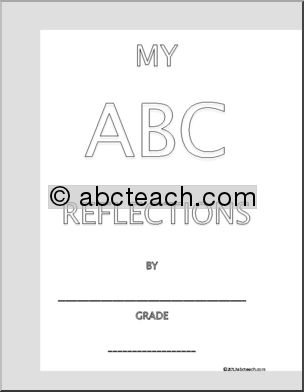 Summer Writing – ABC Reflections Book (elem)
