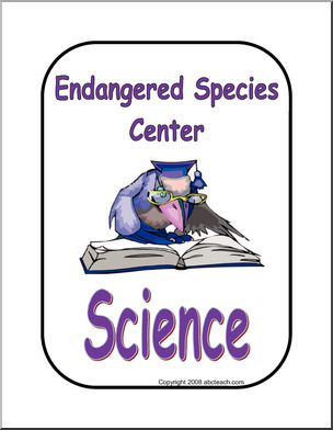 Center Sign: Endangered Species – Science