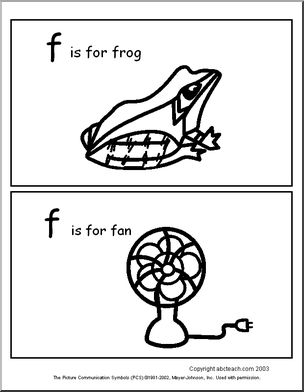 F Words’ ABC Booklet – Abcteach