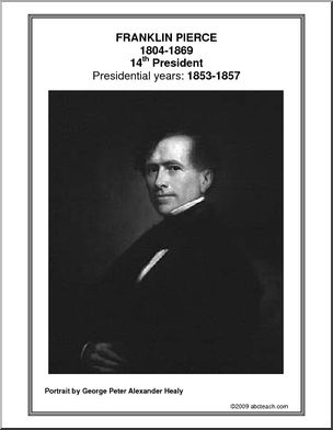 Poster: 14th President – Franklin Pierce