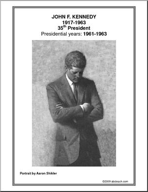 Poster: 35th President – John F. Kennedy
