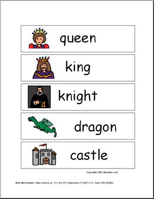 Word Wall: Fairy Tales (pictures)