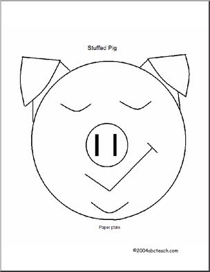 Craft: Farm – Stuffed Pig