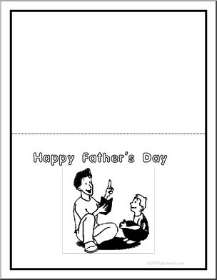 Greeting Card: Happy Father’s Day (reading)