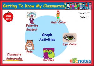Interactive: Flipchart: Getting to Know My Classmates
