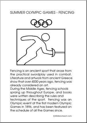 Olympic Events: Fencing