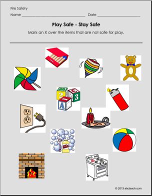 Fire Safety: Play Safe, Stay Safe (elem)