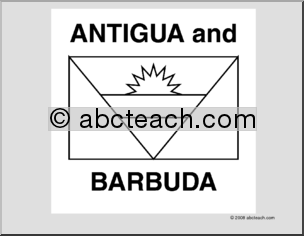 Flag: Antigua and Barbuda
