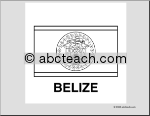 Flag: Belize