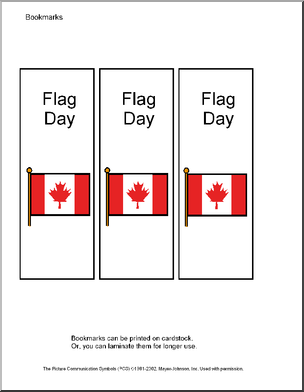 Bookmarks: Flag Day (Canada)