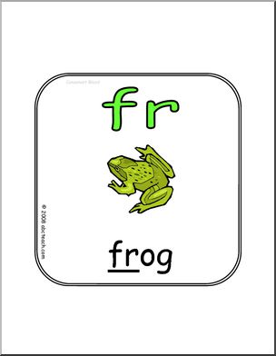 Consonant Blend FR- Sign