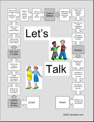 ESL Board Games: How to Make Conversation Board Game