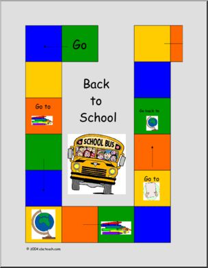 Board Game: Back to School (elem)