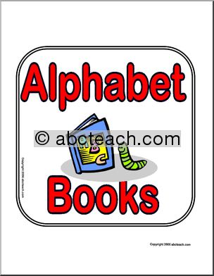 Sign: Genre – Alphabet Books
