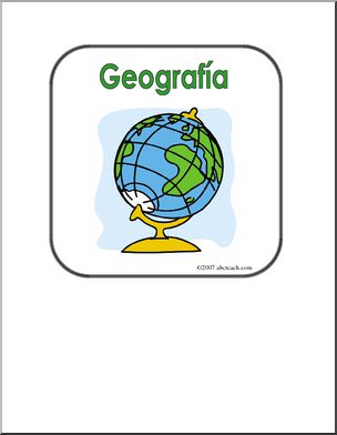 Spanish: Poster – “GeografÃŒa” (elementaria)