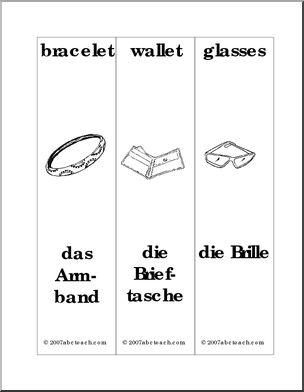 German: Bookmarks – Accessories