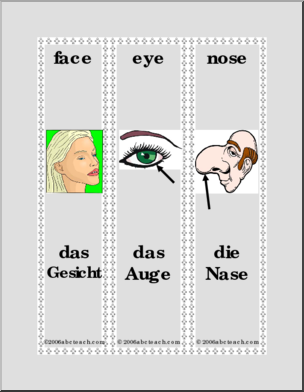 German: Bookmarks – Face