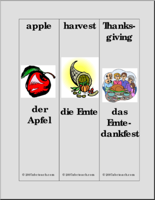 German: Bookmarks – Fall