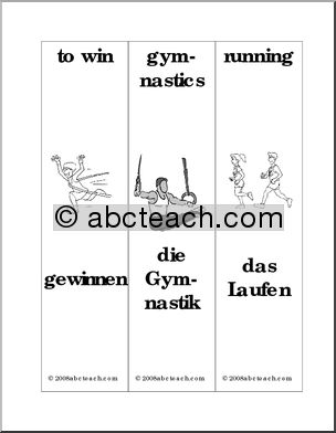 German: Bookmarks – Sports