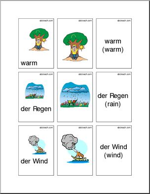 German: Flashcards – Spring