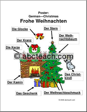 German: Poster – Christmas