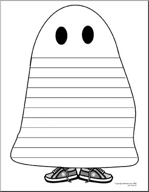Shapebook: Halloween – Ghost Costume (Elementary)