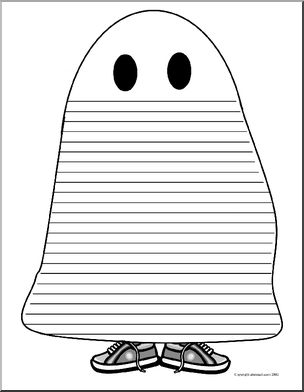 Shapebook: Halloween – Ghost Costume (blank)