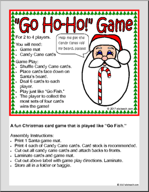 Christmas “Go Ho-Ho” Game