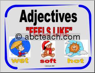 Grammar Poster: Adjectives
