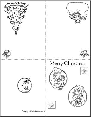 Greeting Card: Christmas – (elf image)