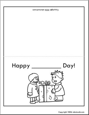Greeting Card: Happy ____ Day! (2)