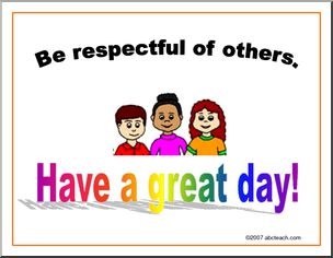 Poster: Respect Others