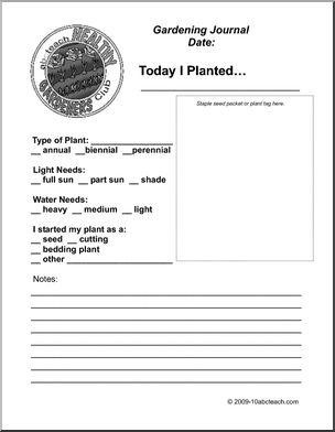 Learning Clubs: Healthy Gardeners Club Materials (elem)