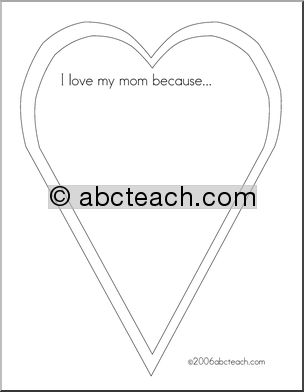 Shapebook: Mother’s Day (mom)